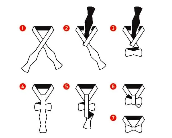 how to tie a bow