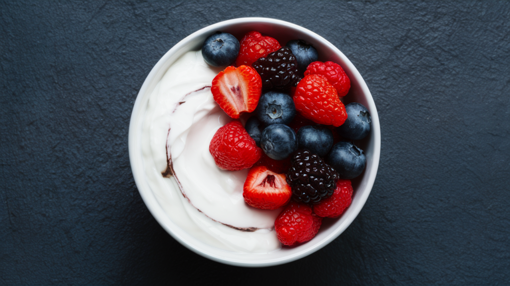 Greek Yogurt with Berries